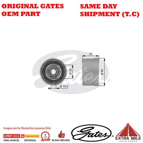 POWERGRIP GUIDE PULLEY  For Subaru Liberty Outback Petrol Engine 2.5L/115KW