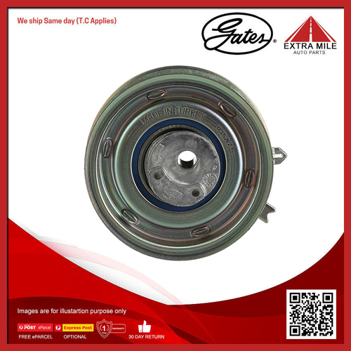 Gates Tensioner Pulley For Volkswagen Caddy 1.6L 2CB,2CJ,2KB,2KJ,2CH BGU,BSE,BSF