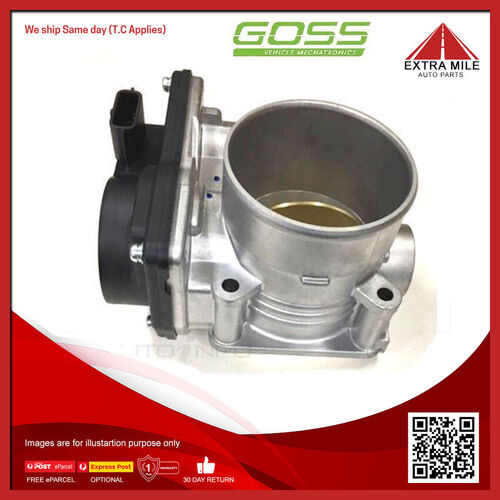 Goss Fuel Injection Throttle Body For Holden Rodeo RA 3.0L 4JJ1-TCX I4 16V DOHC
