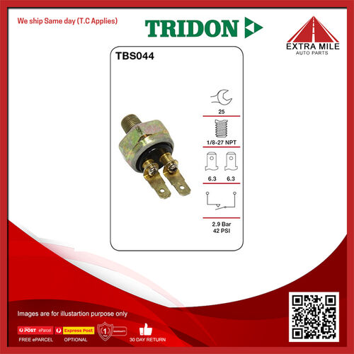 Tridon Brake Light Switch - TBS044