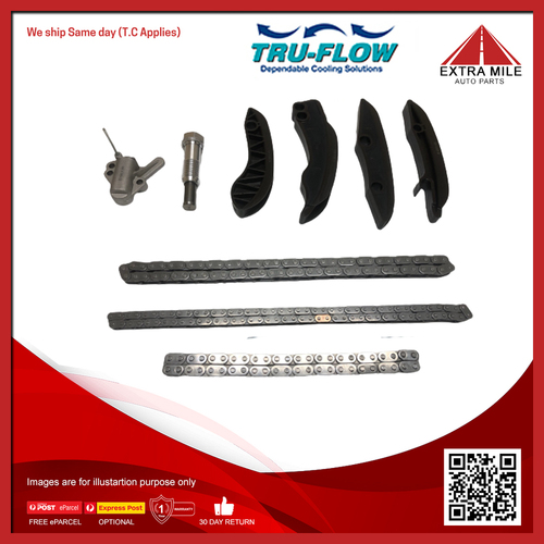 Tru-Flow Timing Chain Kit For BMW X1 E84, xDrive 18d, 20d 2.0L Turbo Diesel