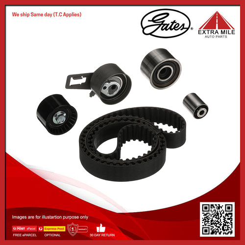 Gates Timing Belt Kit For Hyundai Terracan HP 2.9L CRDi 4WD J3CRDi SUV