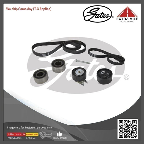 Gates Timing Belt Kit For Peugeot 407 2.7L UHZ 6C 6D 6E HDI Diesel - TCK1616
