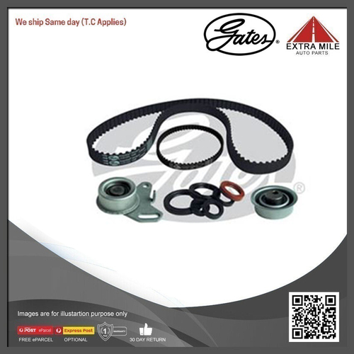 Gates Timing Belt Kit For Mitsubishi Starwagon 2.4L 4G64 SF,SG,SH,SJ,WA -TCK229