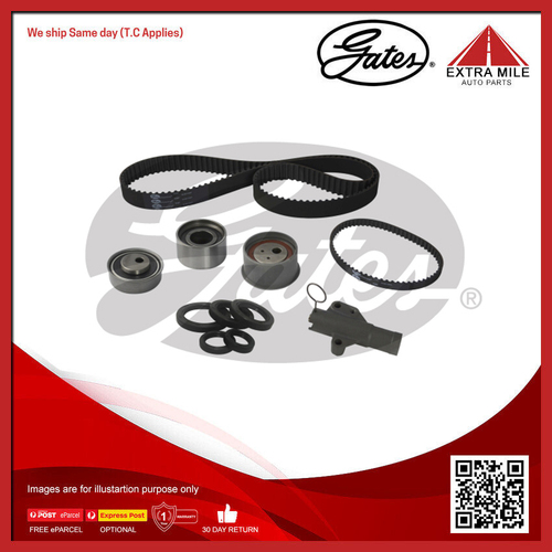 Gates Timing Belt Kit For Mitsubishi Lancer EVO VII/VIII/IX 2.0L 4G63 Turbo