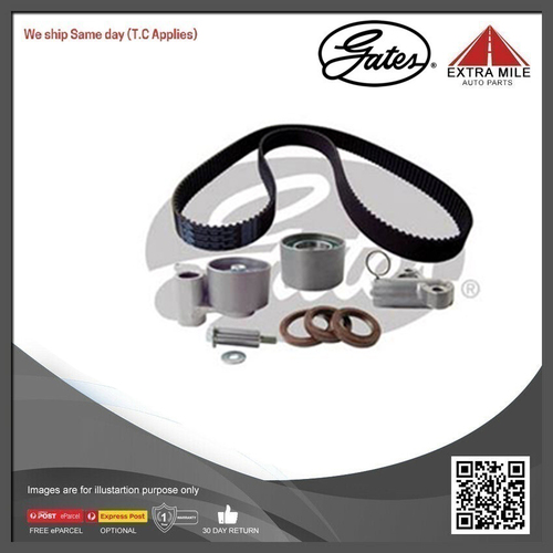 Gates Timing Belt Kit For Holden Rodeo 3.5L/3.2L 6VE1 6VD1 Petrol Engine-TCKH303