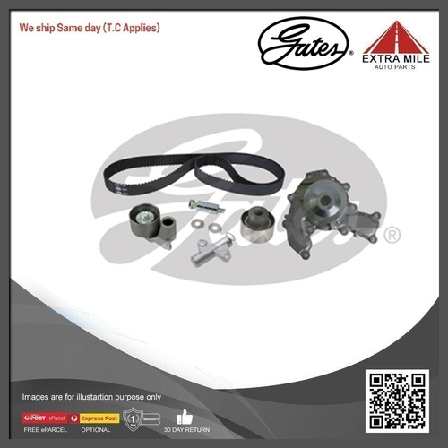 Gates Water Pump & Timing Belt Kit For Holden Jackaroo/Monterey 3.2L-TCKHWP221