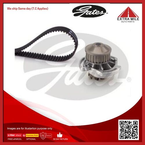 Gates Water Pump & Timing Belt Kit For Volkswagen Golf LS MK1 1.1L Petrol FA