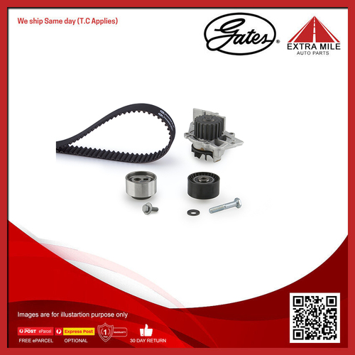 Timing Belt Kit & Water Pump For Peugeot 406 2.0L 8E/F,8B RHS (DW10ATED)