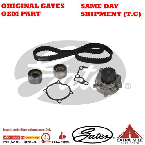 Gates Timing Kit With Water Pump for Mazda 3 BK14 RF7J - TCKWP1628