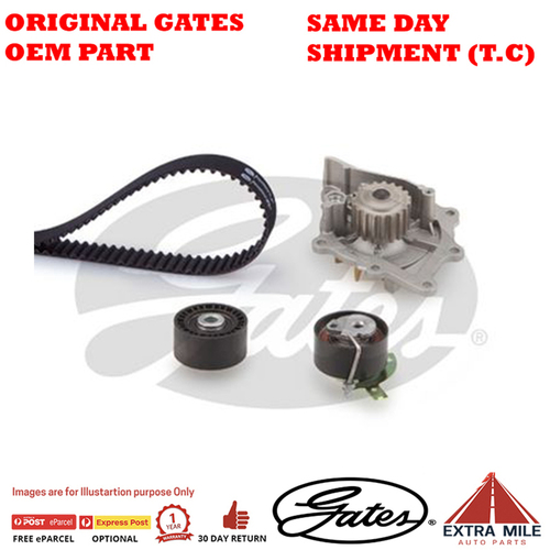 Gates Timing Kit and Waterpump For Land Rover Freelander 2 2.2 TD4 4x4 TCKWP1638