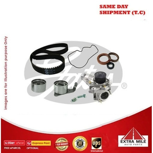 Timing Kit + WATERPUMP For HOLDEN APOLLO JL 2.0i  08/91-02/93 2.0L 88KW 