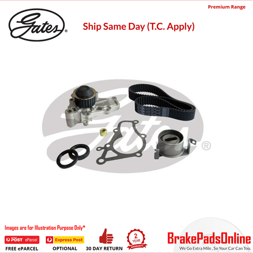 Timing Kit With Water Pump for Mitsubishi Chariot N41W 4G93 TCKWP201