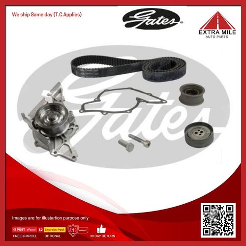 Gates Water Pump & Timing Belt Kit For Audi 80 D2 4D 2.8L V6 AAH 4D Sedan