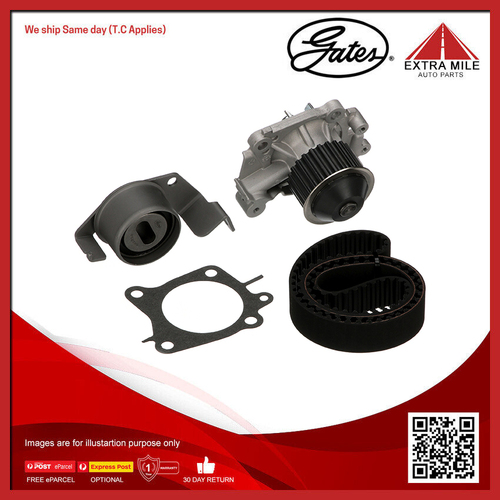 Timing Belt Kit & Water Pump For Mitsubishi Pajero IO 1.8L H76W 4G93 (SOHC 16V)