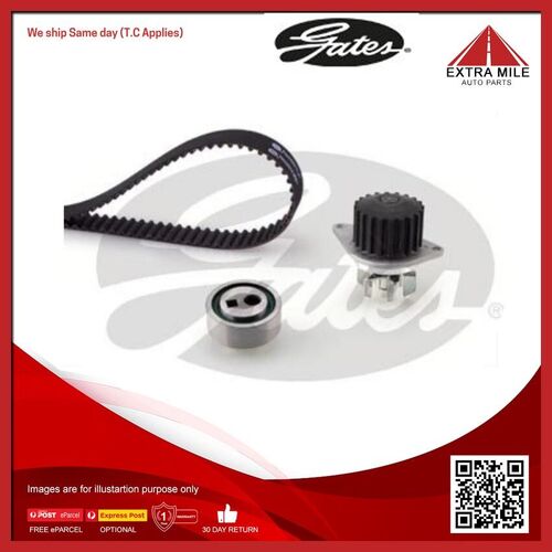 Gates Water Pump & Timing Belt Kit For Peugeot 206 XR 1.4L TU3JP Hatchback