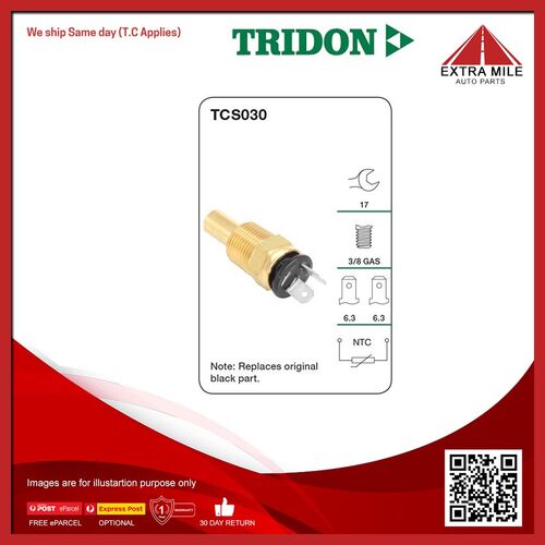 Tridon Coolant Temperature ECU Sensor - TCS030