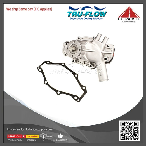 Truflow Water Pump for Holden Caprice VS 5.0L Petrol 304 LB9 V8 16v 1991 – 1999