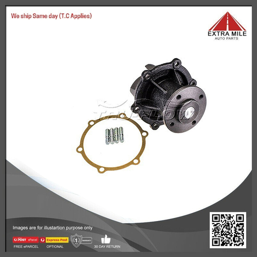 TRU-FLOW Water Pump For ASIA MOTORS COMBI 1992-1998 - 4.1L 6cyl - TF3014