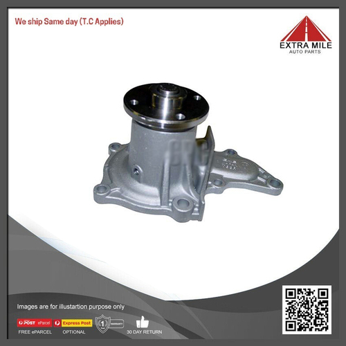 Water Pump without Hosing for HOLDEN BARINA XC 1.4L 4cyl Z14XE TO ENG 20U75998 Suits Belt Driven Engine TF3084