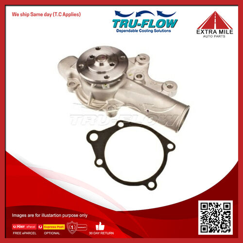 Tru-Flow Engine Water Pump For Jeep Cherokee KJ 2.8L, XJ 4.0 ENR/ERH/MX