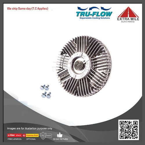Tru Flow Radiator Clutch Fan For Ford F350 4.9L/5.8L 302/351