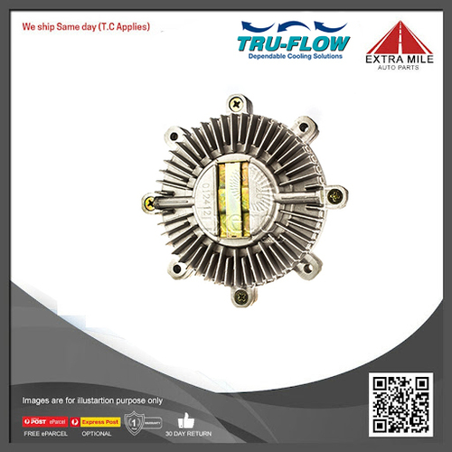 Tru-Flow Fan Clutch For Mitsubishi Challenger PA 3.0L 6G72 SOHC