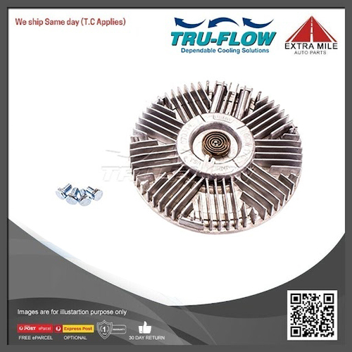 Tru-Flow Radiator Clutch Fan For FORD Falcon EB I/II ED EF EL XH V8 5.0L-TFC122