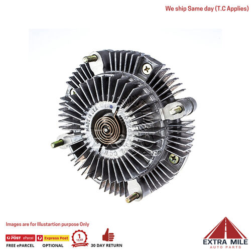 Truflow Fan Clutch For Holden Rodeo RA V6 3.5L 6VE1 TF 3.2L 6VD1 TFC124 TO 05/04 Suits 7 Blade Fan