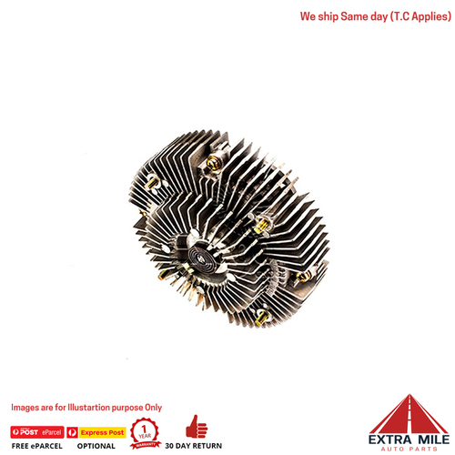 Tru-Flow Fan Clutch For Toyota 4Runner KZN130G,KZN130W 3.0L 1KZ-TE SOHC 8v Turbo