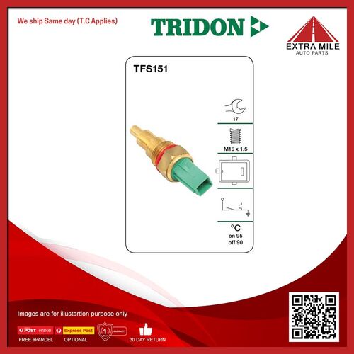Tridon Coolant Fan Temperature Switch - TFS151