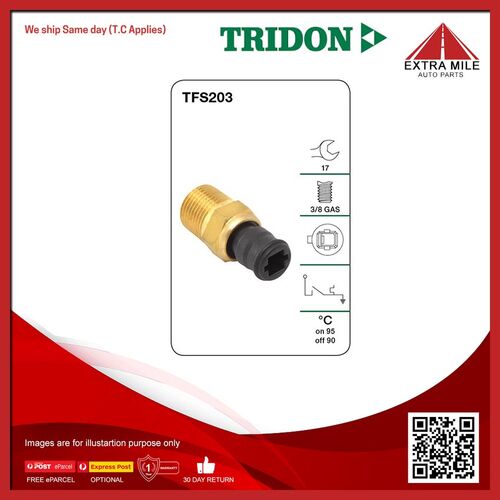 Tridon Coolant Fan Temperature Switch - TFS203