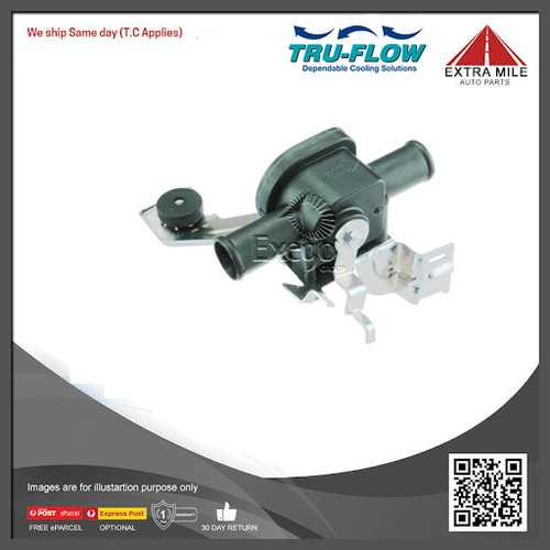 Tru-Flow Heater Valve Tap For Toyota Sprinter AE102R 1.8L 7A-FE DOHC