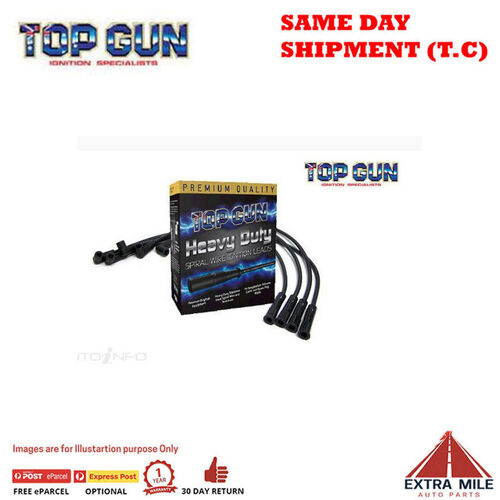 Top Gun Spark Plug Lead For HOLDEN Astra LD 1.6,1.8L EFI,16LF,18LE
Eng 87-89