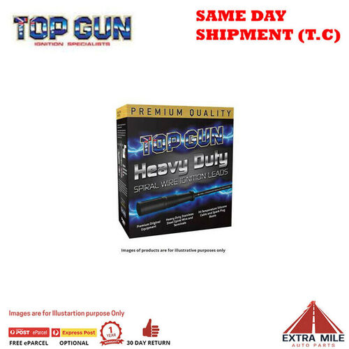 Top Gun Spark Plug Lead Set For NISSAN-DATSUN 10 Leads to the set 1. 8L 1985 -88