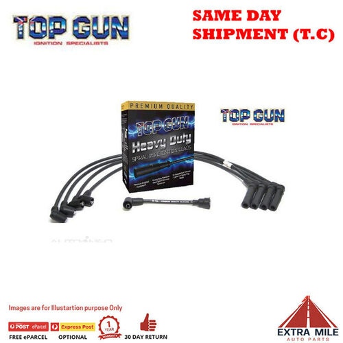 Top Gun Spark Plug Lead For HYUNDAI S Coupe 1.5L Sohc 8v EFI 1468cc 1990-8/91