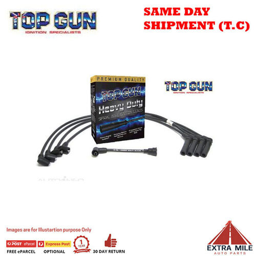 Top Gun Spark Plug Lead For HYUNDAI Excel (X2) 1.5L Sohc 8v EFI 1468cc 1990-94
