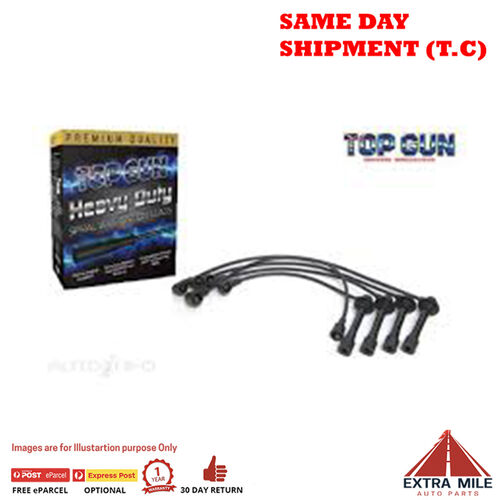 Top Gun Spark Plug Lead Set TG4461 For Mazda 323 1.8 16V Astina (BA)