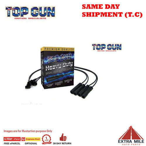 Top Gun Spark Plug Lead Set For SUZUKI Hi-Lux 2.0 Ltr Sohc 8v EFI 1998cc 1997 >