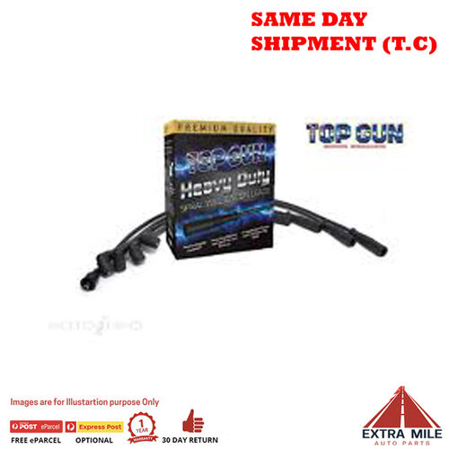 Top Gun Spark Plug Lead Set TG4519 For Ford Courier 2.2 (PC), 2.6 4x4 (PH)