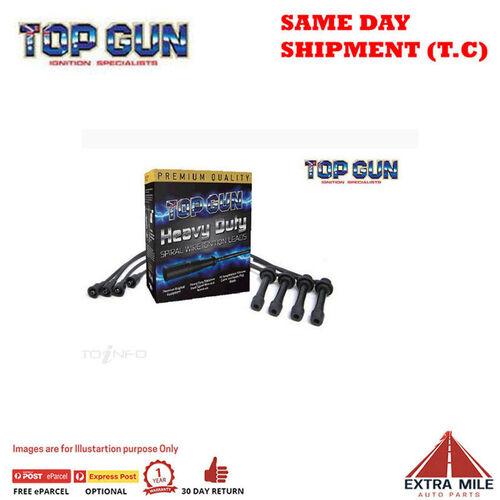 Top Gun Spark Plug Lead Set For PROTON Satria GTi 1.8Ltr Dohc 16 Valve 1999-02