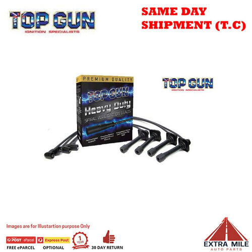 Top Gun Spark Plug Lead Set For Mazda Capella Li 1.8L Dohc 16V 1994-97