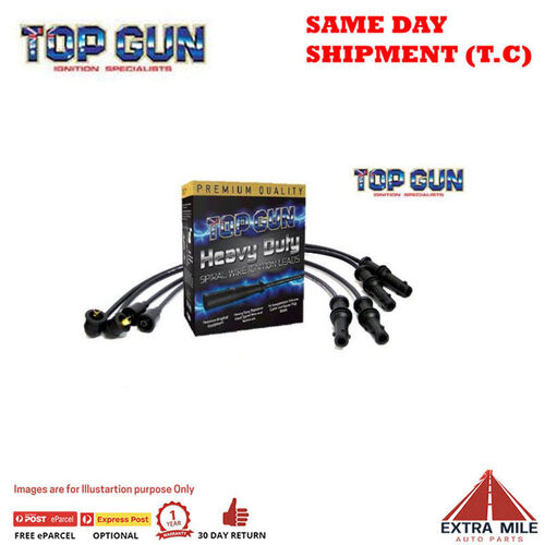 Top Gun Spark Plug Lead For Subaru Impreza&Lx, 1.6, 1.8&2.0Ltr Sohc 16V 1993-98