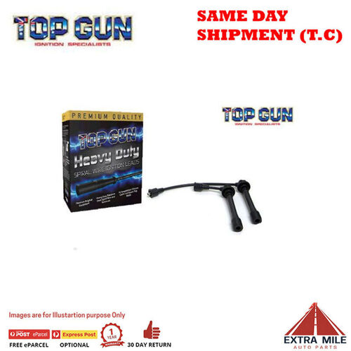 Top Gun Spark Plug Lead Set For Suzuki Ignis - 4 Cyl 1.5 Ltr Dohc 16V Efi 2003