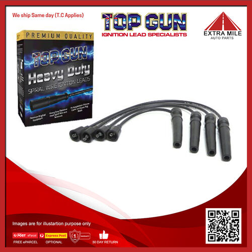 Top Gun Spark Plug Lead Set For Daewoo Nubira SE, SX, XJ100, J150 1.6L A16DMS