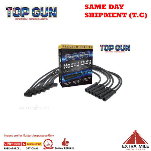 Top Gun Spark Plug Lead Ford Falcon&Fairmont Ea,Eb,Ed 3.2,3.9,4.0L Efi 1987-94