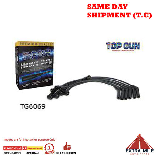 Top Gun Spark Plug Lead Set 8mm Special Kit TG6069