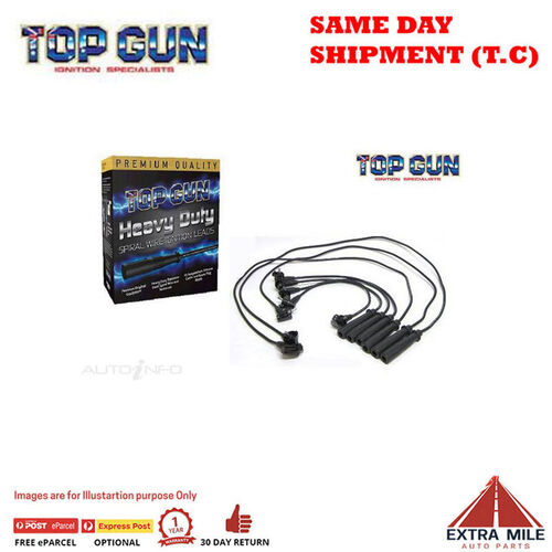 Top Gun Spark Plug Lead Set For SUZUKI Hi-Lux V6-3L 3VZ-E SOHC  2959cc 1991 >