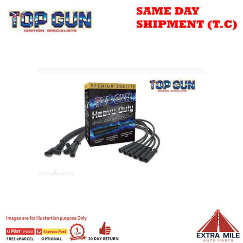 Top Gun Spark Plug Lead Set ForD XR-6 (AU-1 & AU-2) 4 Ltr 1998-2/00