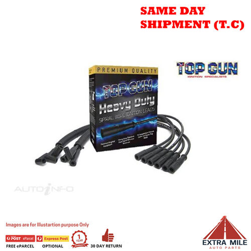 Top Gun Spark Plug Lead Set TG6160 For Ford Falcon 4.0 (AU), 4.0 (XH), 4.0 L